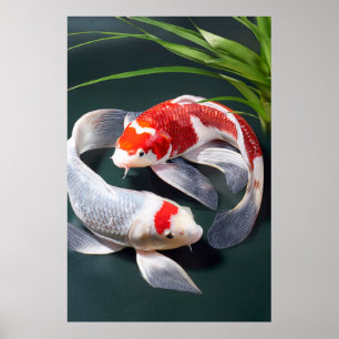 Koi Fish Poster