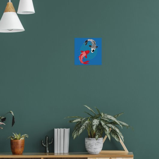 Koi Fish Poster (Woonkamer 1)
