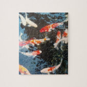 Koi Fish Puzzle Pozzle Photo Jigsaw Puzzle Fish Fu (Vertical)