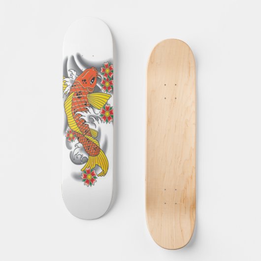 Koi Fish Skateboard Pro (Voorkant)