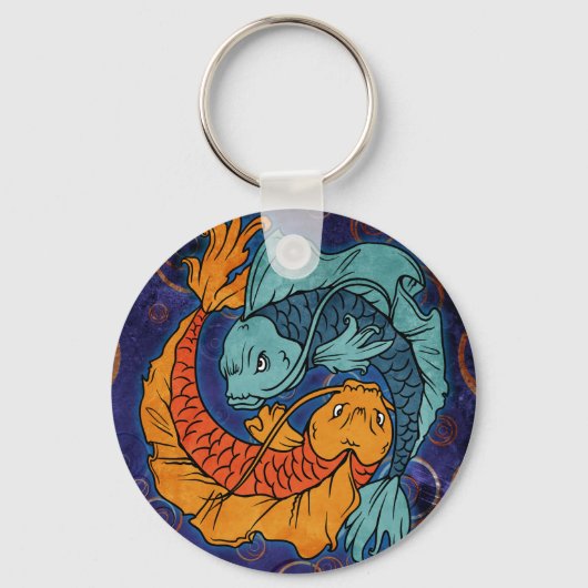 Koi Fish Sleutelhanger (Voorkant)