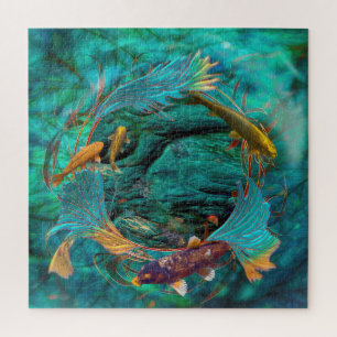 Koi Fish SWIMMING IN PEACE Legpuzzel