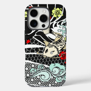 Koi Fish Tattoo iPhone 16 Pro Hoesje