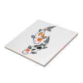 Koi Fish Tegeltje (Zijkant)
