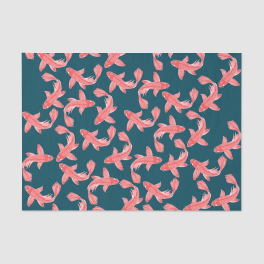 Koi Fish Tissue Paper Tissuepapier (Voorkant)
