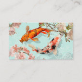 Koi Fish Visitekaartje (Achterkant)