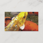 Koi Fish Visitekaartje (Achterkant)