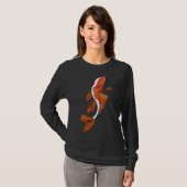 Koi Fish-Waterverf T-shirt (Voorkant volledig)