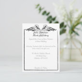 Koi Fish Wedding Invitations (Debout devant)