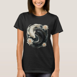 Koi Fish Ying Yang T-shirt