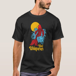 Koi Fluisteraar Japanse Koi Karper Nishikigoi Vis T-shirt