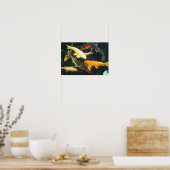 Koi Impressions Poster (Keuken)
