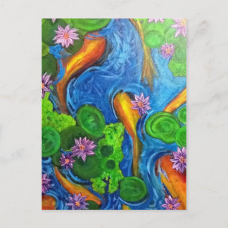 Koi Joy II Briefkaart