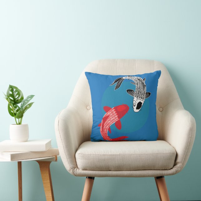 Koi Karper Kussen (Stoel)