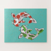 Koi Karper Legpuzzel (Horizontaal)