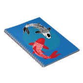 Koi Karper Notitieboek (Rechterzijde)