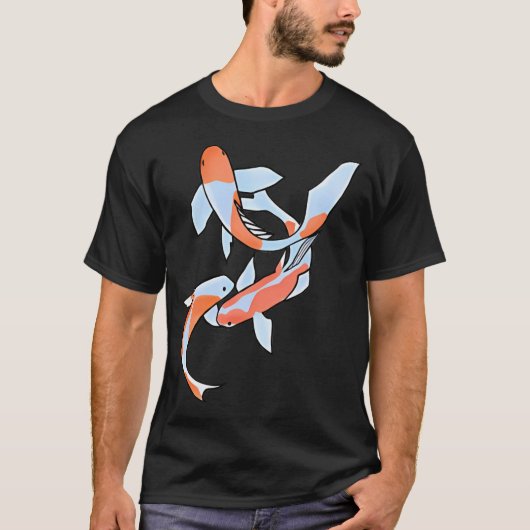 koi karper t-shirt (Voorkant)