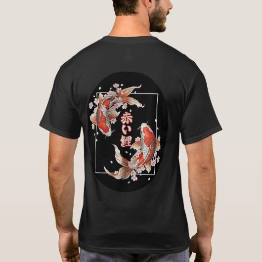 Koi Karper T-shirt (Achterkant)