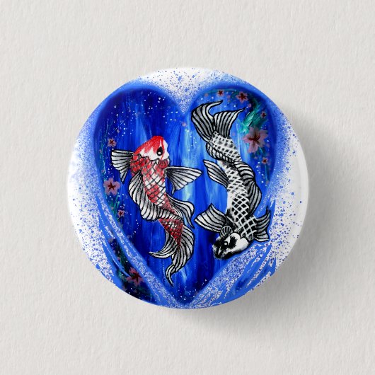 Koi Love Button (Voorkant)