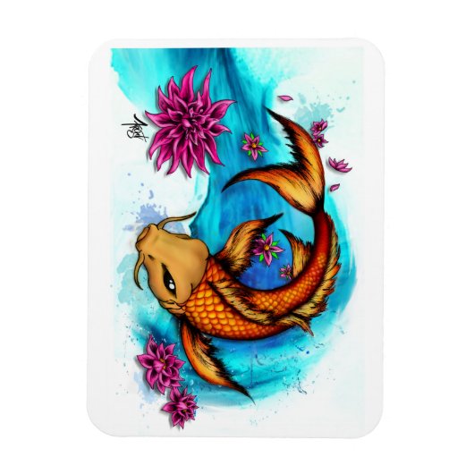 Koi Magnet (Vertical)