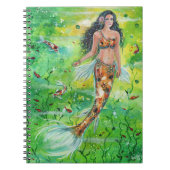 Koi mermaid Lily door Renee Lavoie Notitieboek (Voorkant)