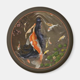Koi Mermaid Magnet Magneet