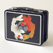 Koi met Mon japanese stijl (Achterkant)