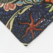 Koi Mosaic Fleece Deken (Hoek)