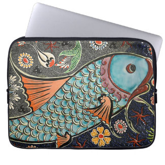 Koi Mosaic Laptop Sleeve