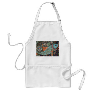Koi Mosaic Standaard Schort