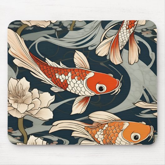 Koi Mousepad Muismat (Voorkant)