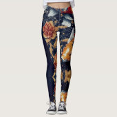 Koi Orange Leggings (Devant)