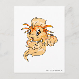 Koi Oranje Briefkaart