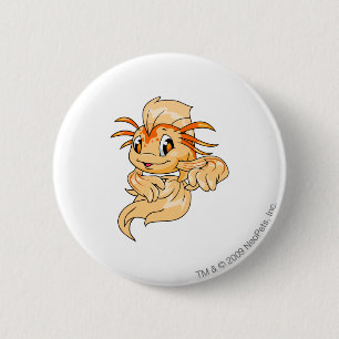 Koi Oranje Ronde Button 5,7 Cm