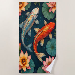 Koi Paar Strandlaken
