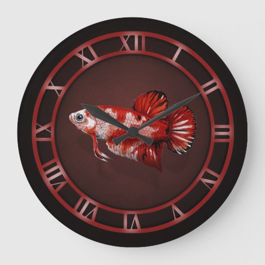 koi plakat betta fish grote klok (Voorkant)