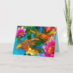 Koi play, Koi cartes de voeux