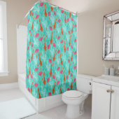 Koi poisson Motif rideau de douche (En situation)