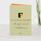 KOI (poissons) à la carte graphique 3 de Noël du (Dos)