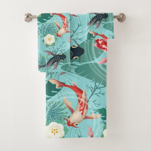 Koi Pond Bad Handdoek (Insitu)