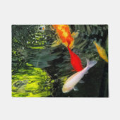 Koi Pond binnen/buiten Vloermat Deurmat (Voorkant)