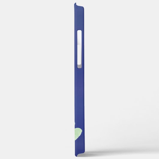 Koi Pond Blue iPhone 12 Pro Max Coque (Verso / Gauche)