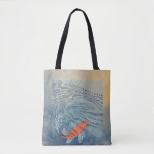 Koi Pond Canvas tas