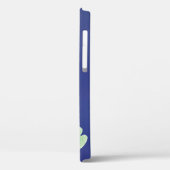 Koi Pond Coque bleu-Mate iPhone 12 Coque (Verso / Gauche)