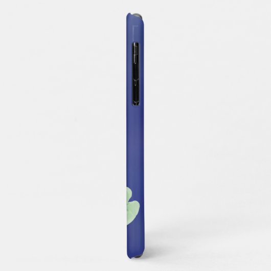 Koi Pond - coque iphone Arrière - plan bleu (Dos/Gauche)