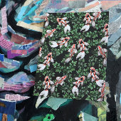 Koi Pond Fish Artwork Briefkaart
