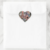 Koi Pond Hart Sticker (Tas)