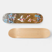 Koi Pond - hout - Japans ontwerpskateboard Skateboard (Horizontaal)