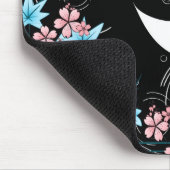 Koi Pond - Lente - Japanse Design Mousepad Muismat (Hoek)