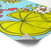 Koi Pond Mixed Media Print (Hoek)